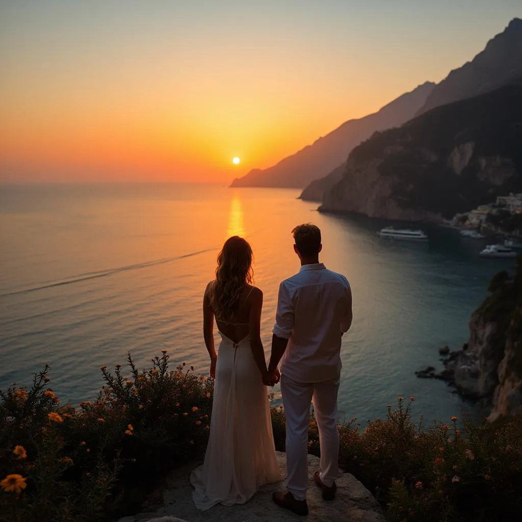 Matrimonio sulla costa amalfitana